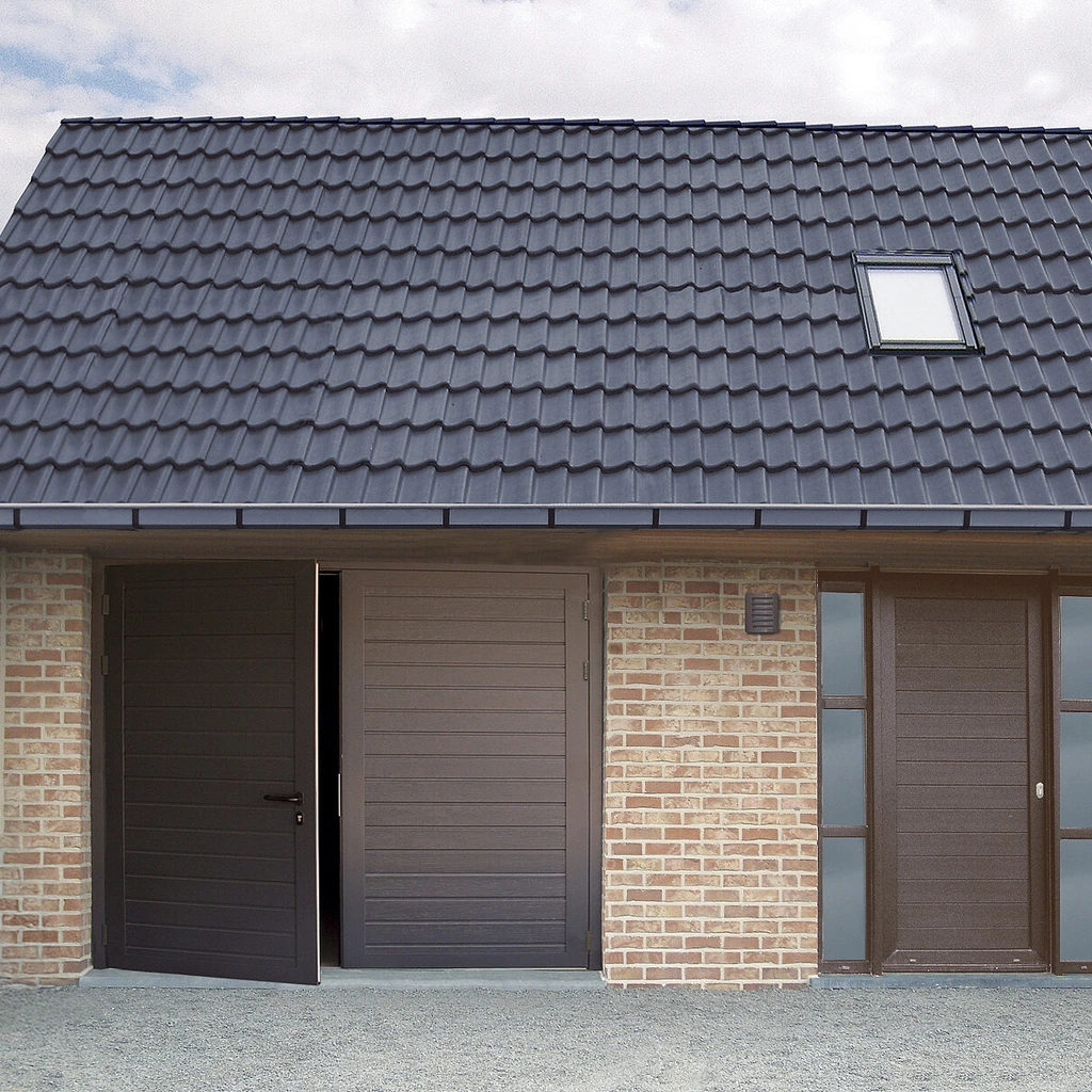 porte de garage novoferm battante