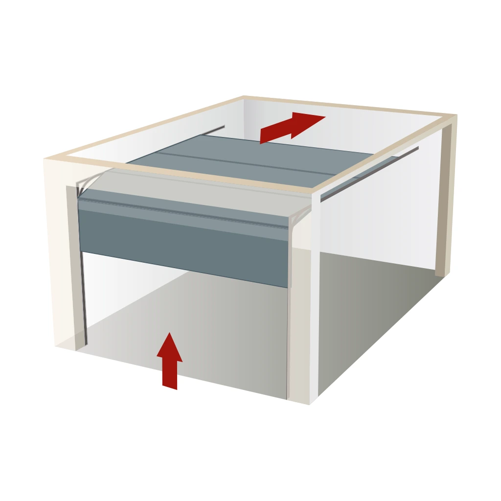 porte de garage novoferm sectionnelle